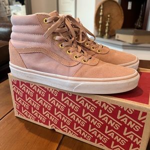 Nylon and suede detail Vans HiTops - 10